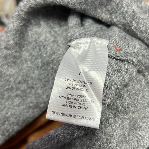 Pinque Rust Stone Color Block Sweater - Picture 5 of 6